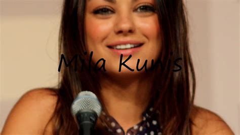milan pronunciation|how to pronounce mila kunis.